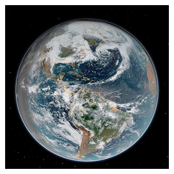 Image of the earth from space