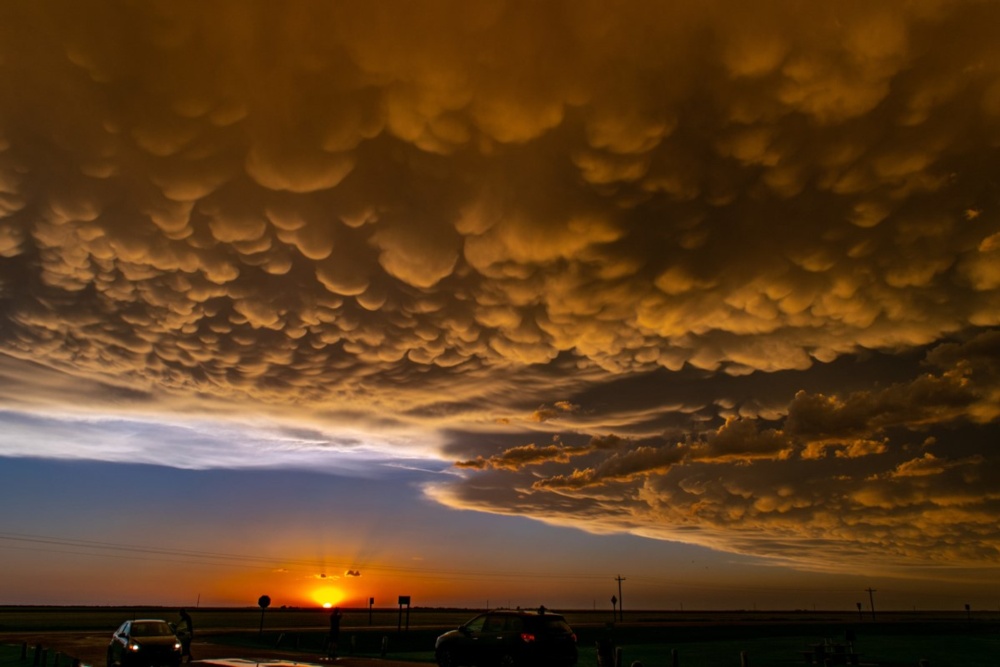 Sunset over Dodge